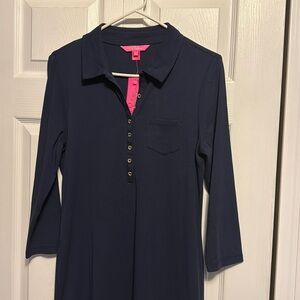 Lilly Pulitzer navy dress